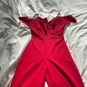 Gorgeous red jumpsuit